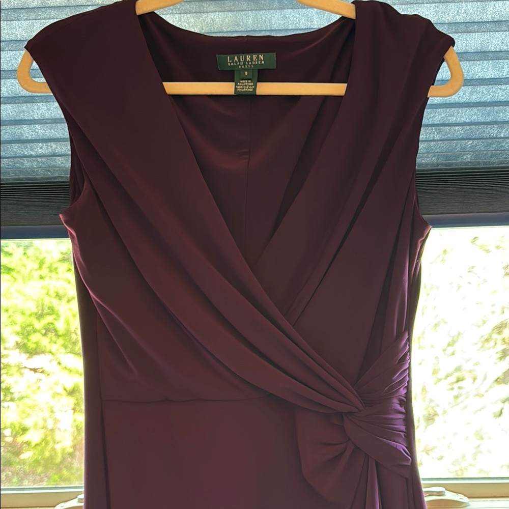 Elegant Ralph Lauren Plum Dress